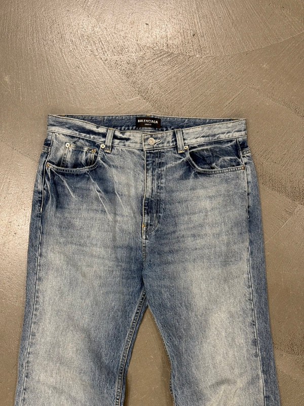 A/W2022 Balenciaga Lost Tape flared jeans