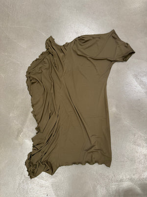 1990s Jean Paul Gaultier draped asymmetrical dress