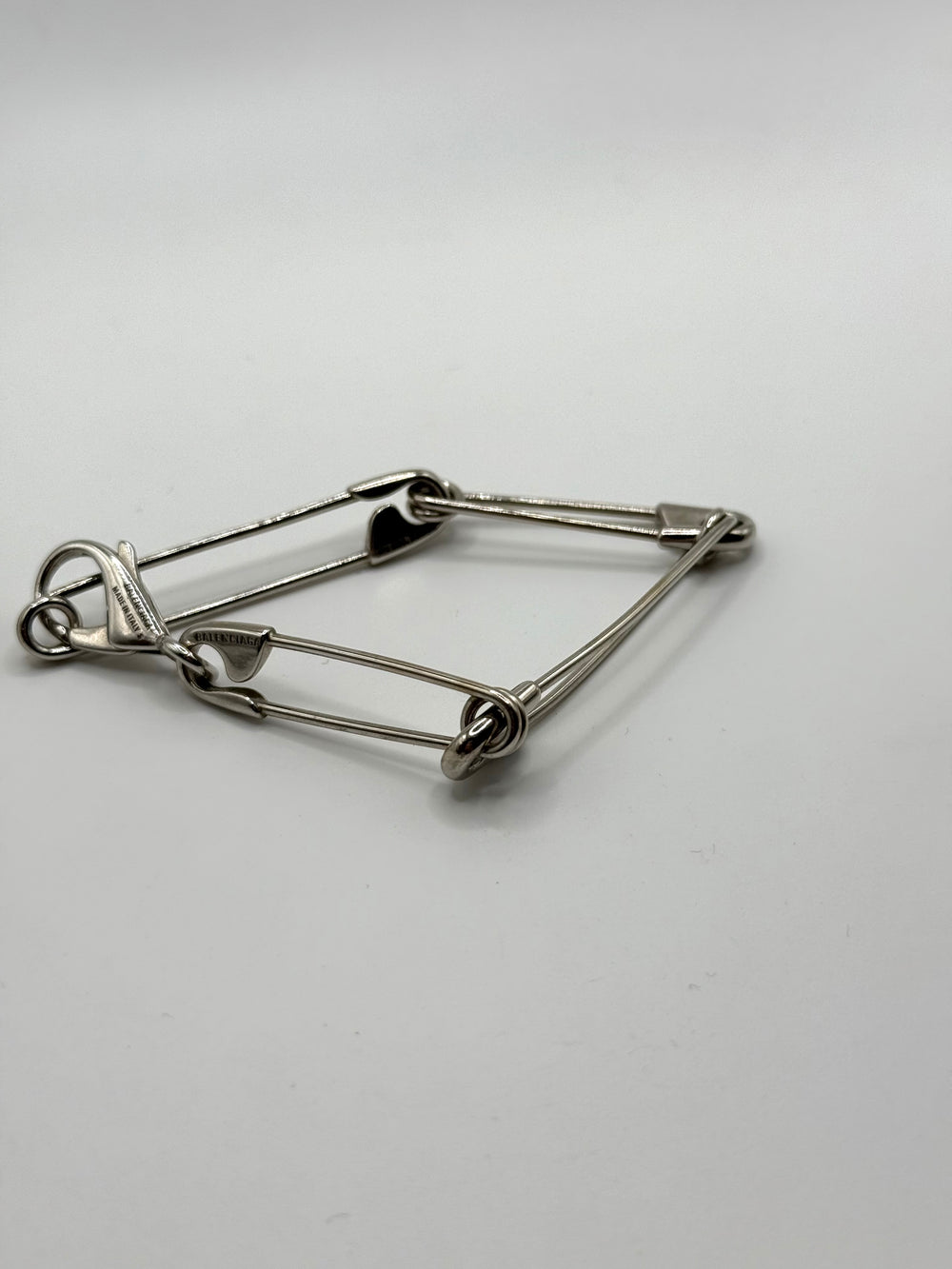 2020s Balenciaga by Demna safety pin bracelet