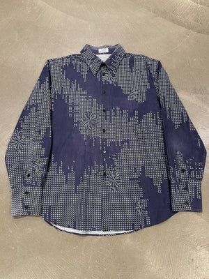 1990s Gianni Versace geometric shirt