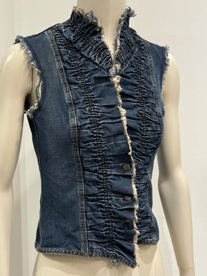 2000s Plein Sud denim vest