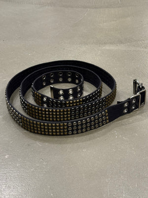 S/S2010 Balmain studded double belt