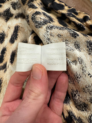 S/S2002 Roberto Cavalli runway paneled western jacket