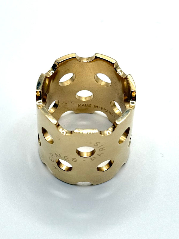 2000s Hermès holed ring