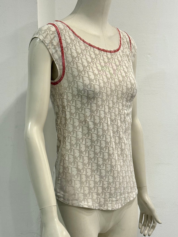 2000s Christian Dior by Galliano monogram t-shirt