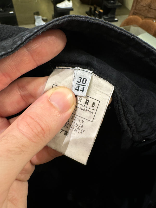 A/W2003 Dolce & Gabbana bondage double waisted cargo pants