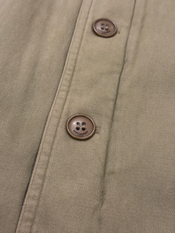 A/W2014 Saint Laurent by Hedi Slimane runway cape coat