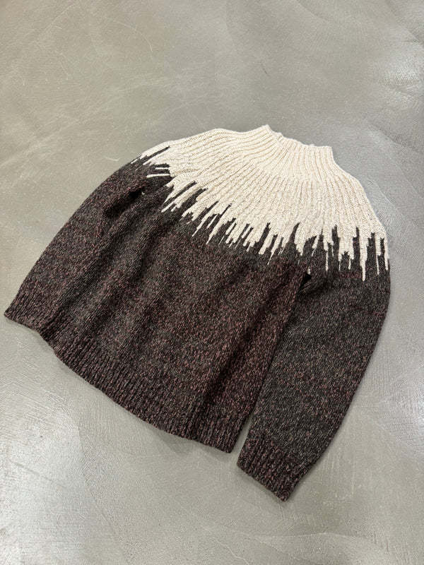 A/W 2024 Bottega Veneta heavy jacquard knit