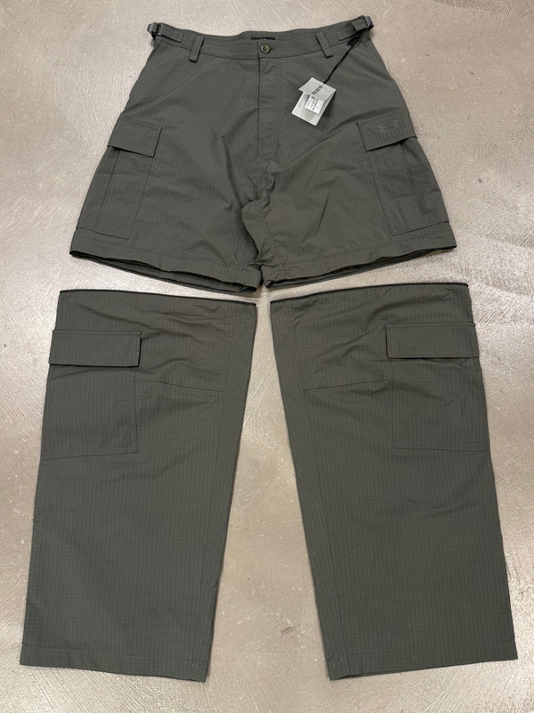 2023 Balenciaga oakley logo transformable cargo pants