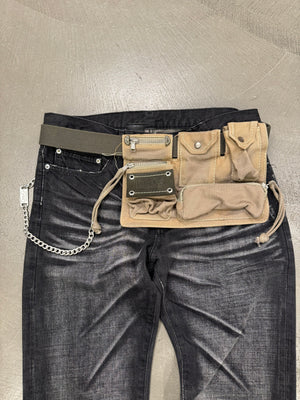 A/W2003 Dolce & Gabbana military waist bag
