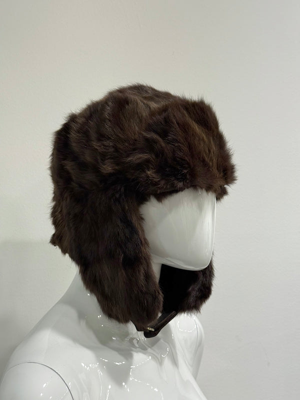 2001 Gucci by Tom Ford real fur hat