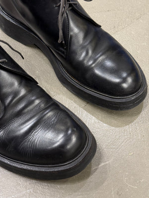 2000s Prada leather boots