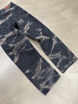 A/W 2022 Dries Van Noten acid electric pants