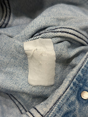 1990s Armani oversized denim jacket