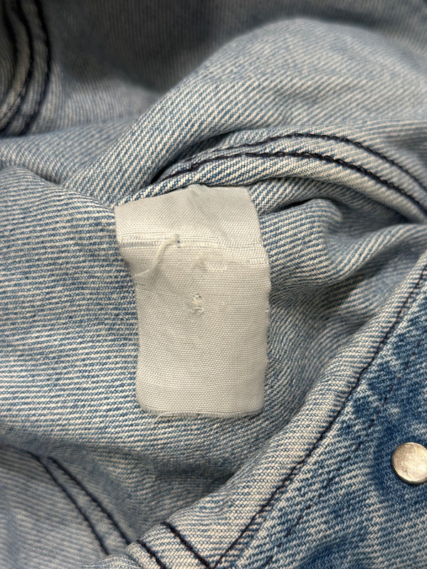 1990s Armani oversized denim jacket