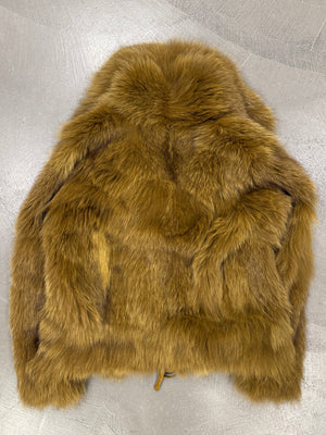 1990s Plein Sud real fur cropped jacket