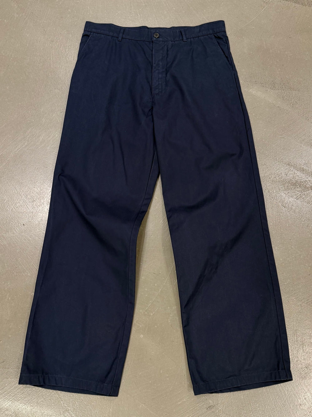 2018 Balenciaga wide work trousers