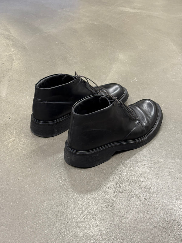 2000s Prada leather boots