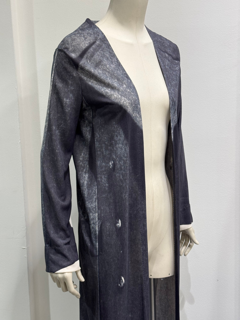 S/S 1996 Maison Margiela trompe d’oeil “coat” long cardigan