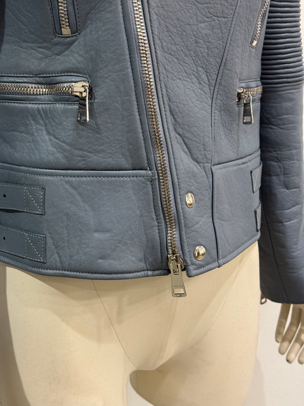 A/W2014 Gucci biker leather jacket