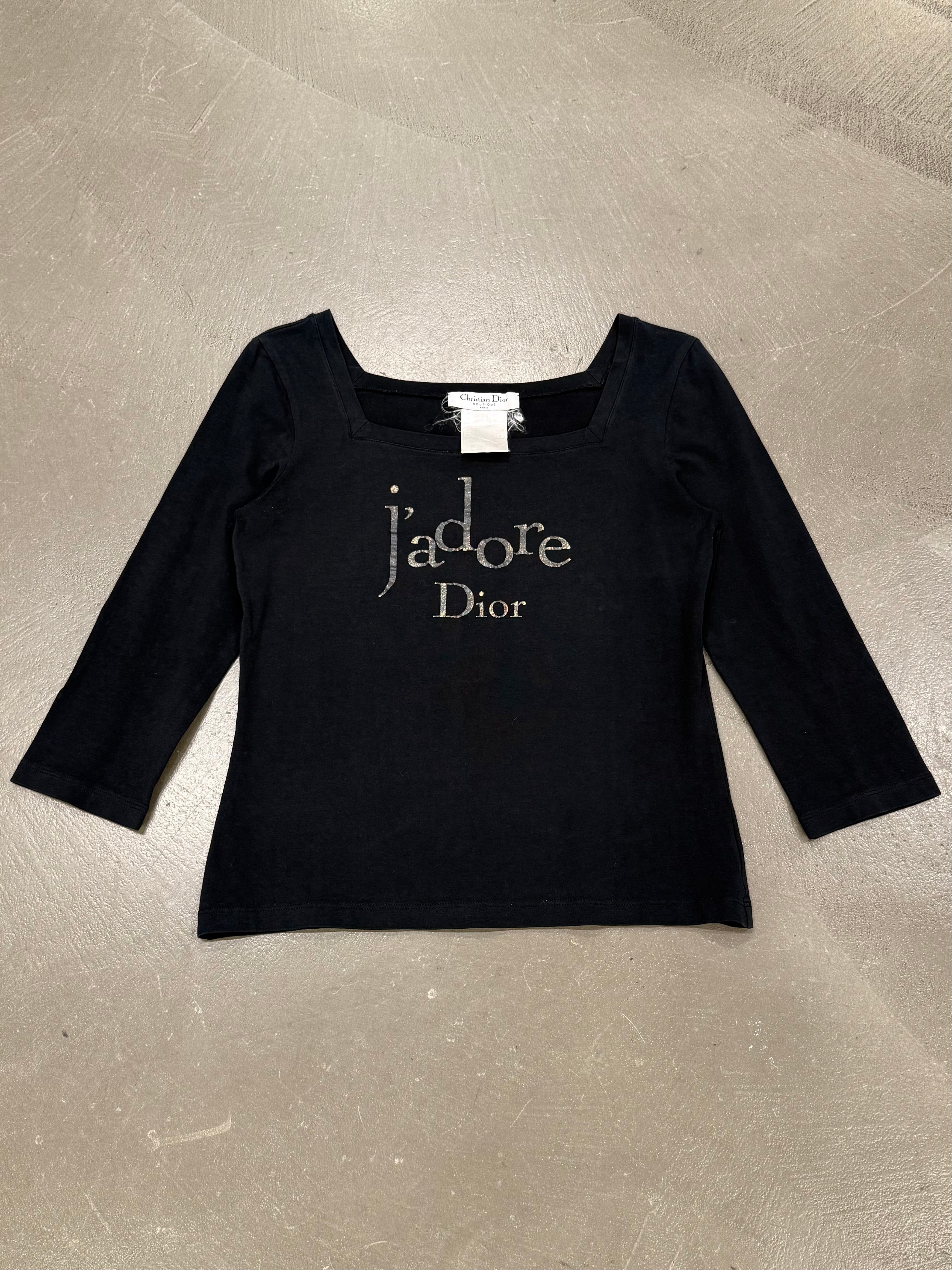 トップス Christian Dior by Galliano J'ADORE Tops Christian Dior J'adore Vintage T-shirt by Galliano Size S - Etsy