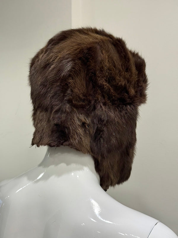 2001 Gucci by Tom Ford real fur hat