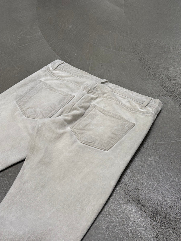 2000s Rick Owens heavy moleskin jeans
