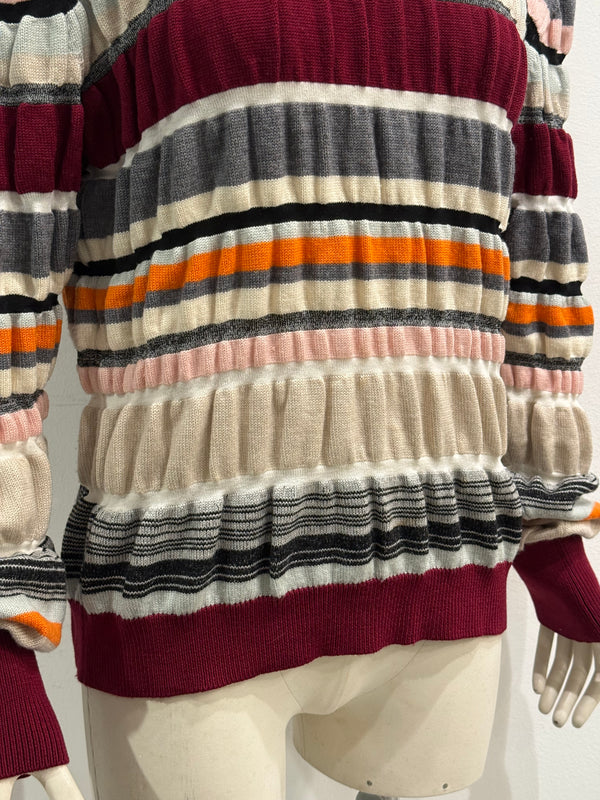 2010s JW Anderson stripe wool knit