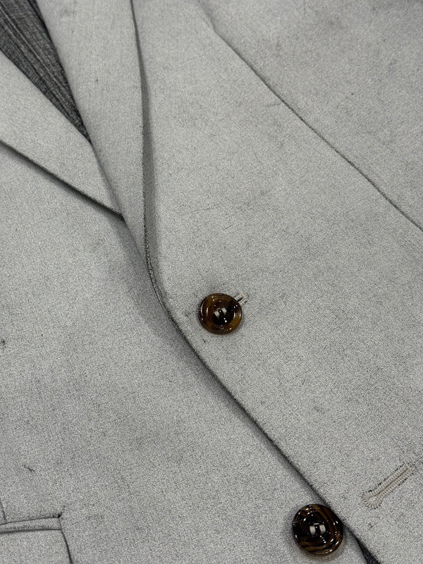 2013 Maison Margiela cracked painted tailored suit set