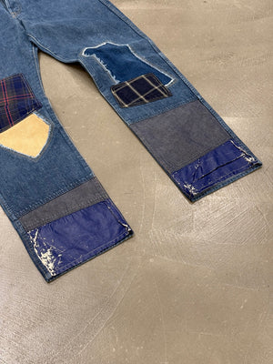 2000s Junya Watanabe patchwork denim