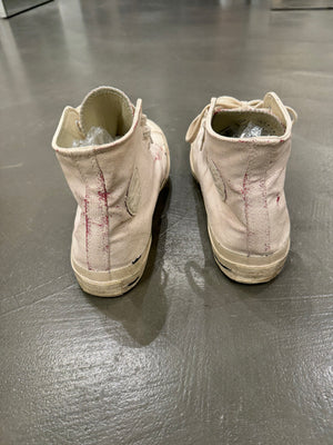 2016 Maison Margiela x Converse cracked painted sneakers