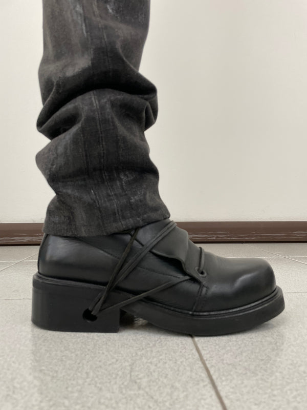 AW2003 Dior by Hedi Slimane waxed jeans