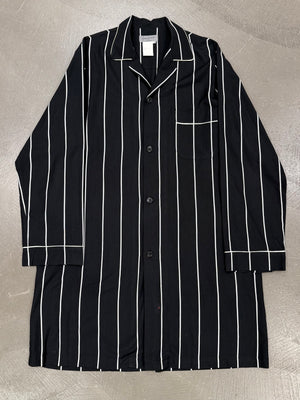 2000s Yohji Yamamoto stripe long shirt