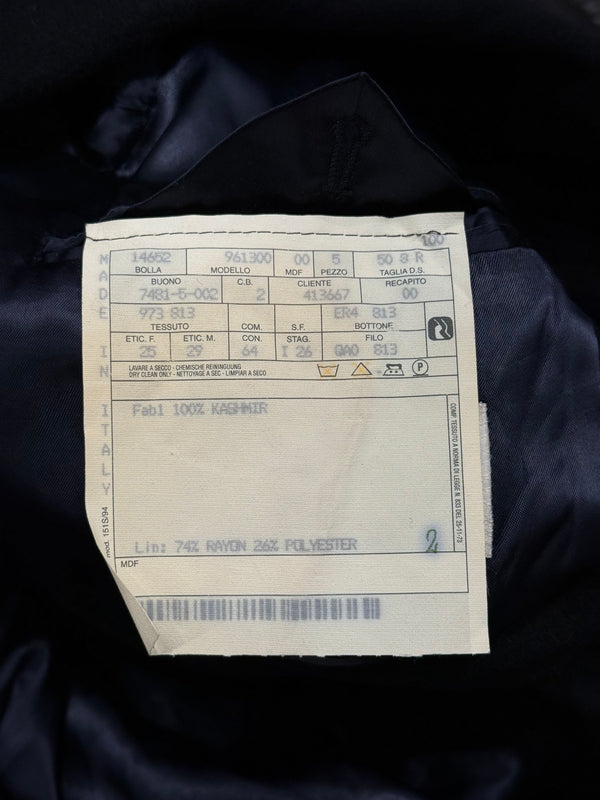 1990s Gianfranco Ferre kashmir oversized coat