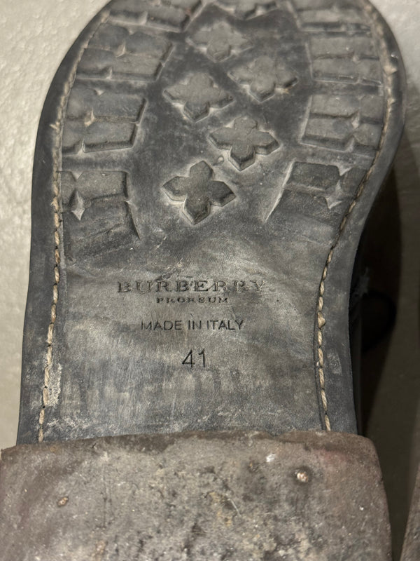 2000s Burberry Prosum runway boots