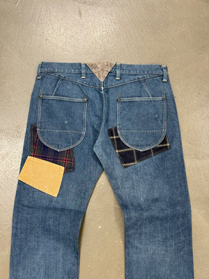 2000s Junya Watanabe patchwork denim