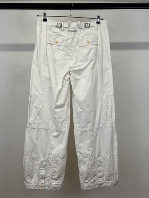 2000s Jean Paul Gaultier upside-down cargo pants
