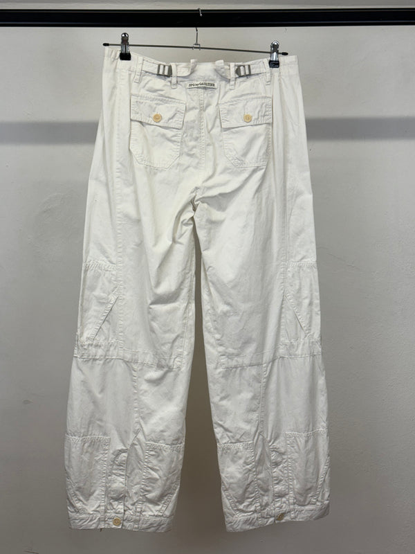 2000s Jean Paul Gaultier upside-down cargo pants