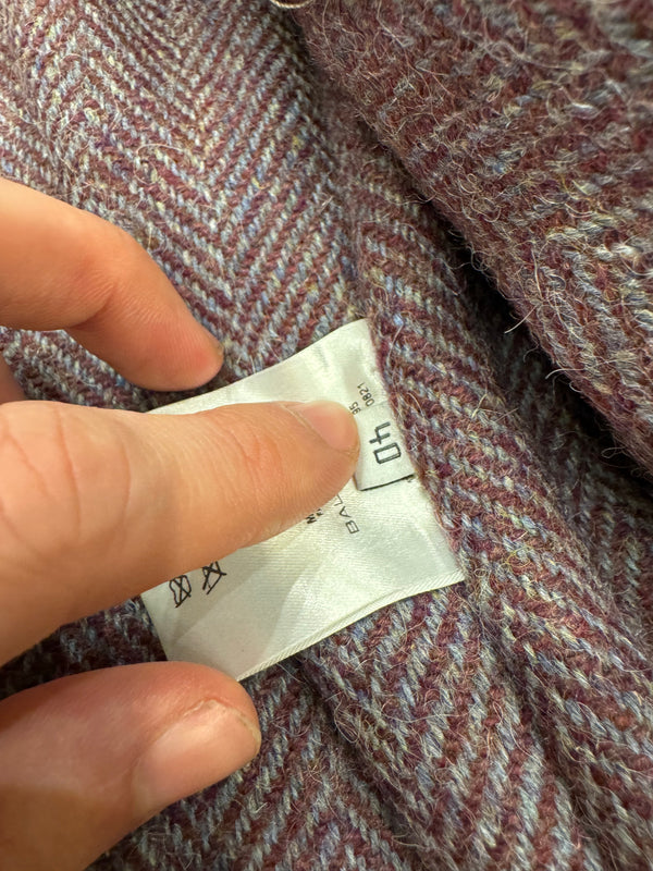 A/W2004 Balenciaga by Nicolas Ghesquière runway reinforced leather jacket