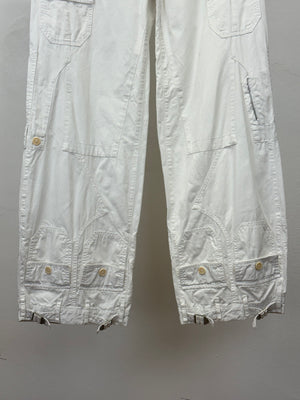 2000s Jean Paul Gaultier upside-down cargo pants