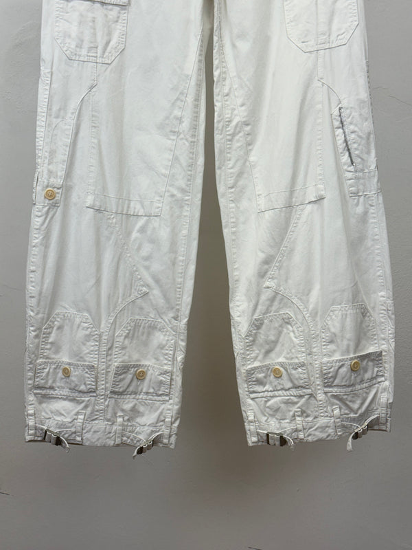 2000s Jean Paul Gaultier upside-down cargo pants