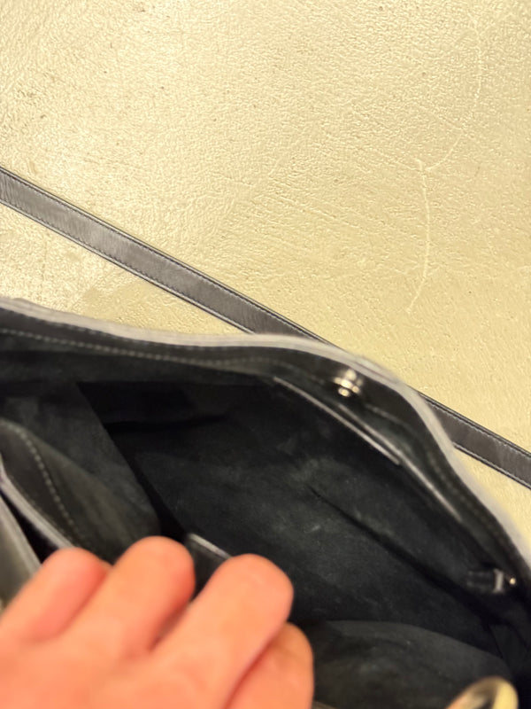 2002 YVES Saint Laurent by Tom Ford mombasa metal hord shoulder bag