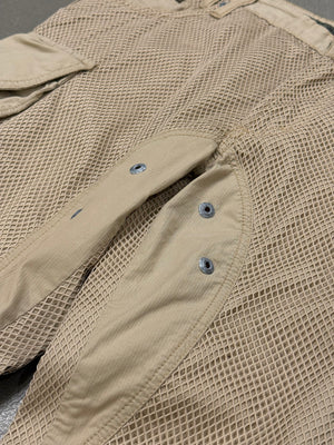 S/S2004 Dolce & Gabbana mesh bondage cargo pants