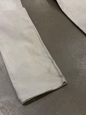 2010s Dior stained slim jeans