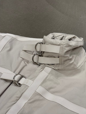 A/W 2002-2003 Raf Simons rubberized bondage jacket
