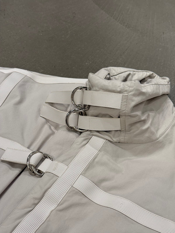 A/W 2002-2003 Raf Simons rubberized bondage jacket