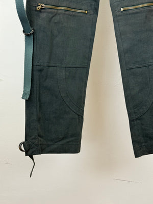 A/W2003 Dolce & Gabbana parachute bondage pants