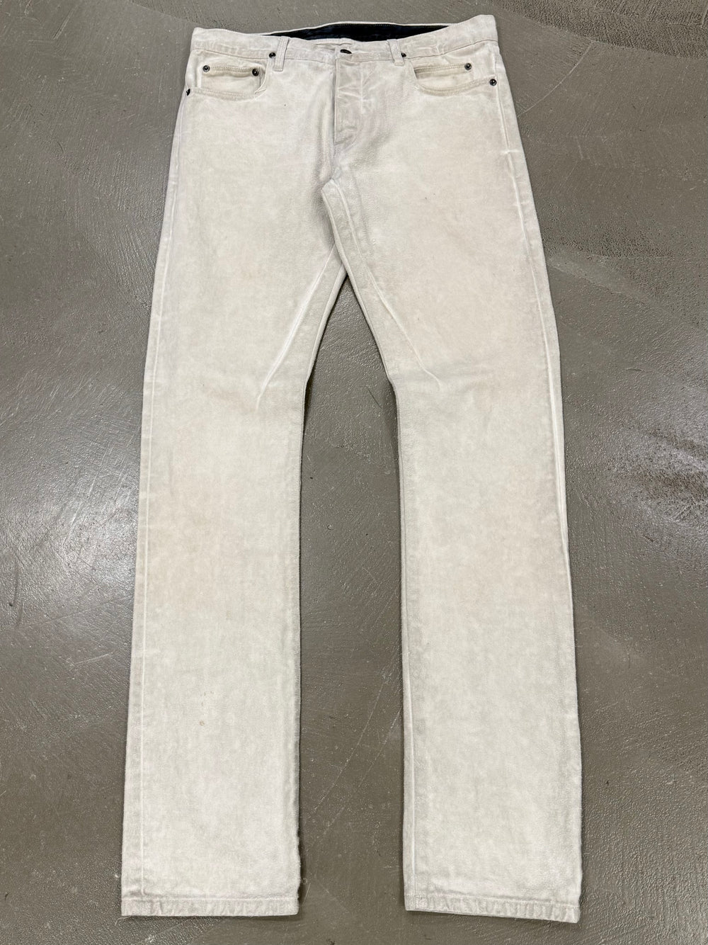 2000s Rick Owens heavy moleskin jeans