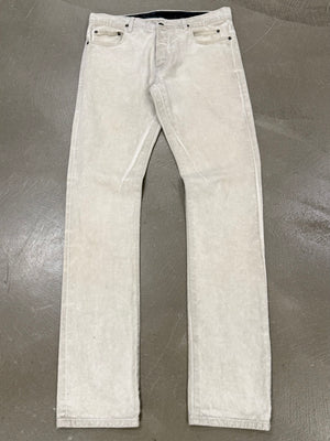 2000s Rick Owens heavy moleskin jeans