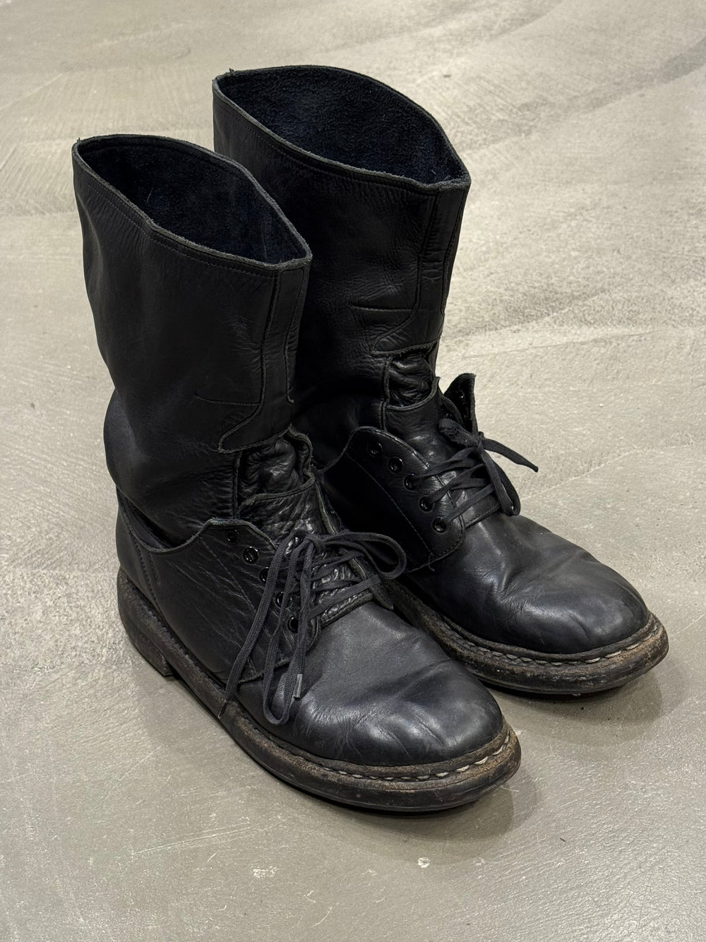 2000s Burberry Prosum runway boots